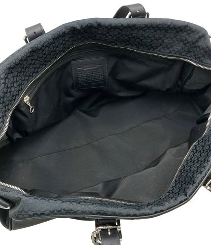 COACH 2way ボストンバッグ ショルダーバッグ 斜め掛け ミニシグネチャー F77085 レディース コーチ