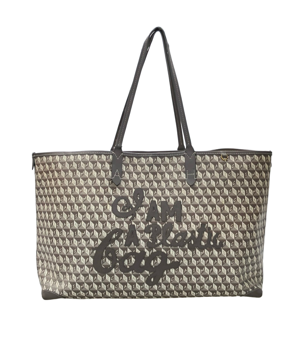 Anya Hindmarch トートバッグ 肩掛け I am a plastic bag レディース アニヤ・ハインドマーチ