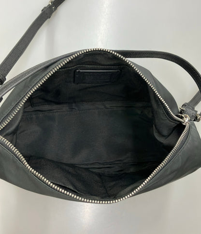 美品 COACH ハンドバッグ ショルダーバッグ 2WAY 斜め掛け ナイロン F25906 レディース コーチ