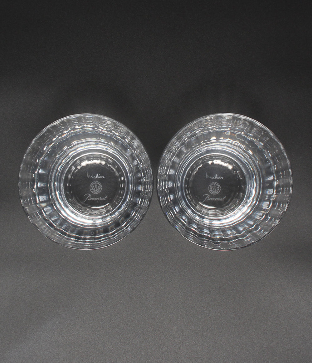 美品 Baccarat グラス タンブラー 2点セット ペア ミルニュイ バカラ