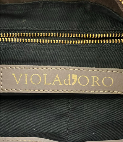VIOLAd'ORO 2WAY ハンドバッグ ショルダーバッグ 斜め掛け レディース ヴィオラドーロ