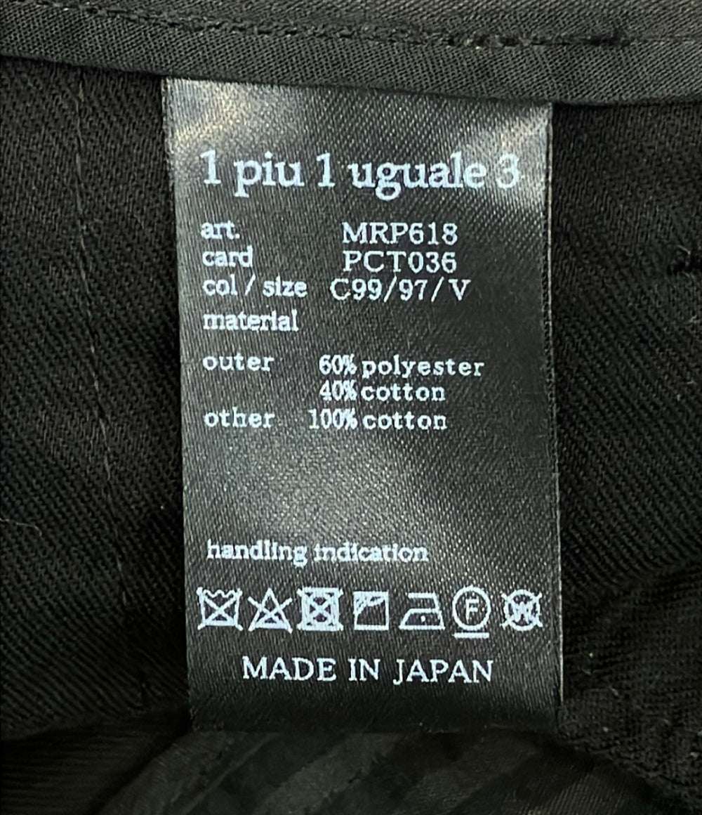 1piu1uguale3 ロングパンツ ストライプ メンズ ウノピュウノウグァーレトレ