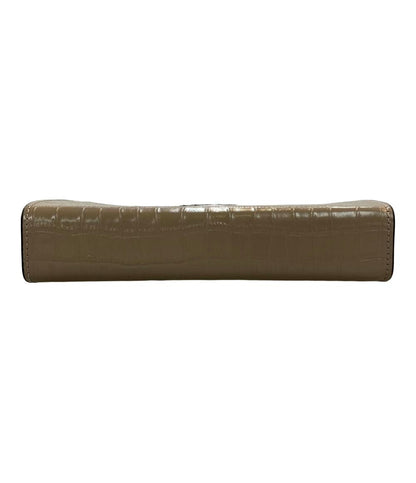 コーチ チェーンショルダーバッグ スリム クロスボディ レザー 斜め掛け クロコ型押し CR237 レディース COACH