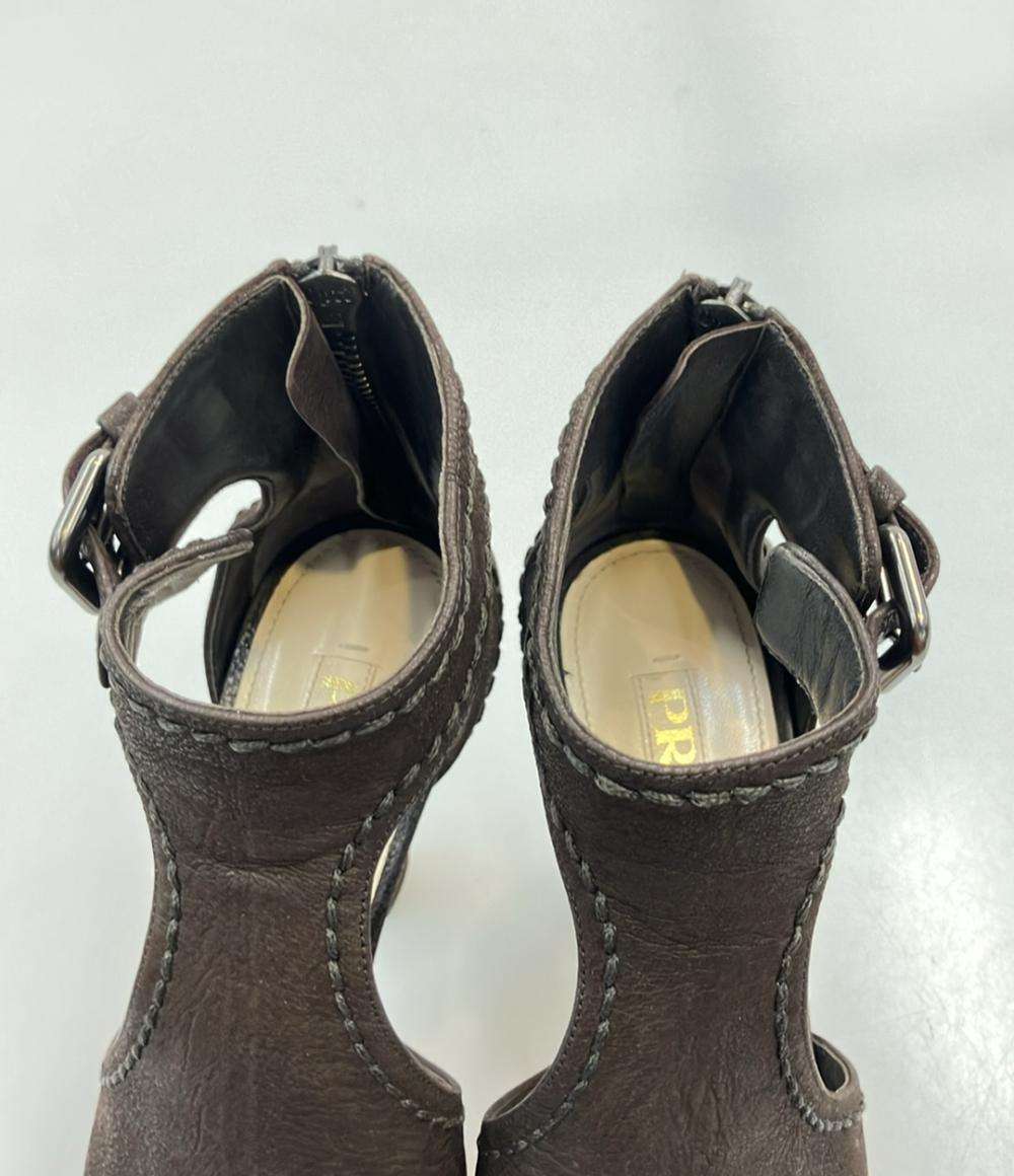 PRADA オープントゥヒールサンダル レディース SIZE 34 22(cm) プラダ