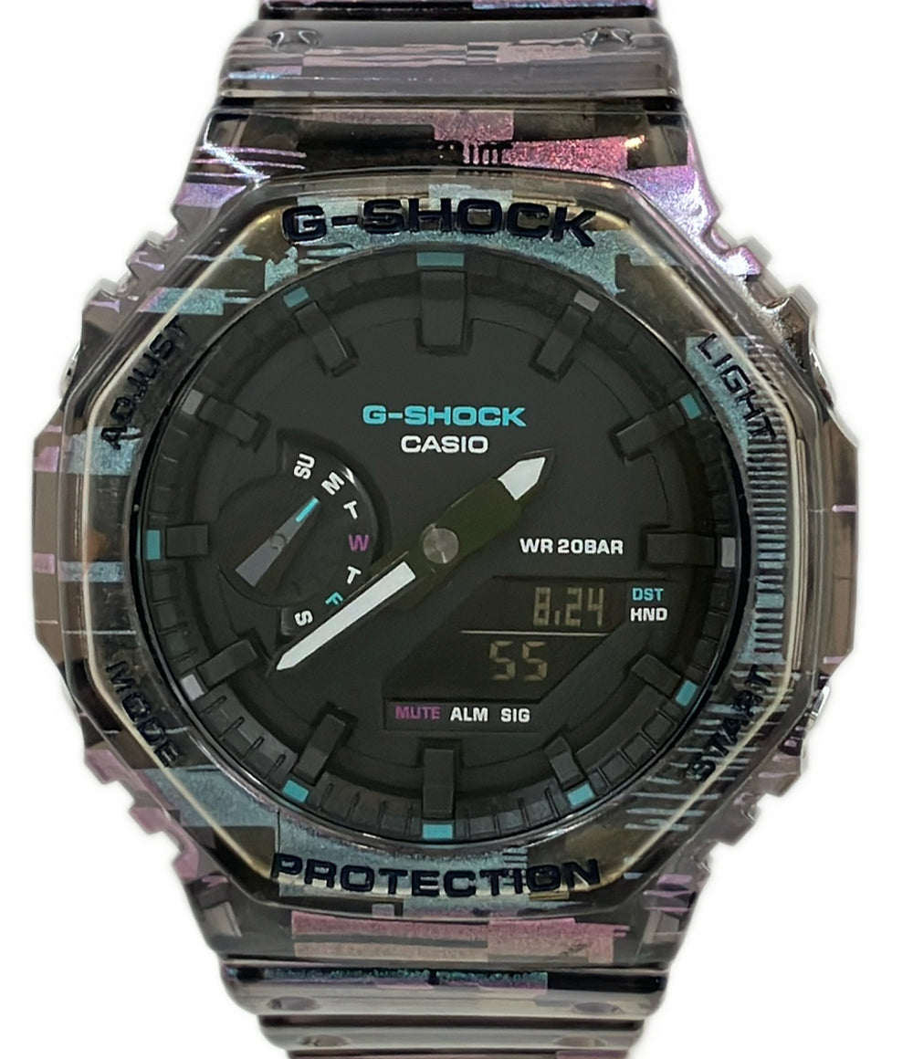 美品 CASIO 腕時計 G-SHOCK クオーツ ブラック GA-2100NN メンズ カシオ
