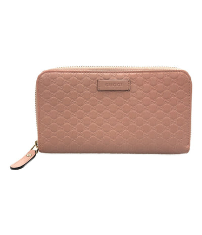 グッチ  ラウンドファスナー長財布  マイクログッチシマ   449391・2149 レディース  (長財布) GUCCI