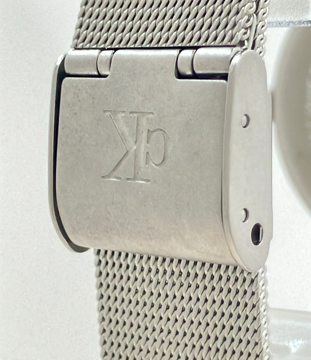 Calvin klein 腕時計 クオーツ シルバー K3311 メンズ カルバンクライン