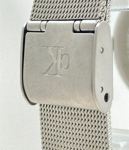 Calvin klein 腕時計 クオーツ シルバー K3311 メンズ カルバンクライン