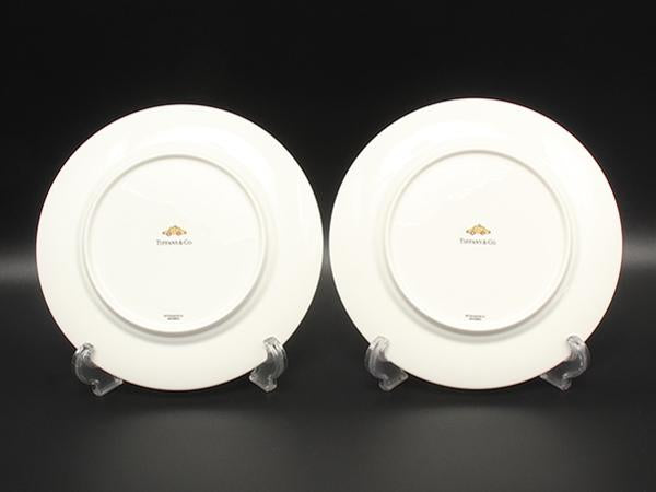 美品 TIFFANY&Co. プレート 皿 2点セット 19cm 5th アベニュー ティファニー