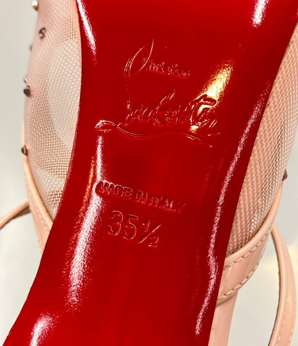 訳あり Christian Louboutin ストラップパンプス レディース SIZE 35 1/2 クリスチャンルブタン