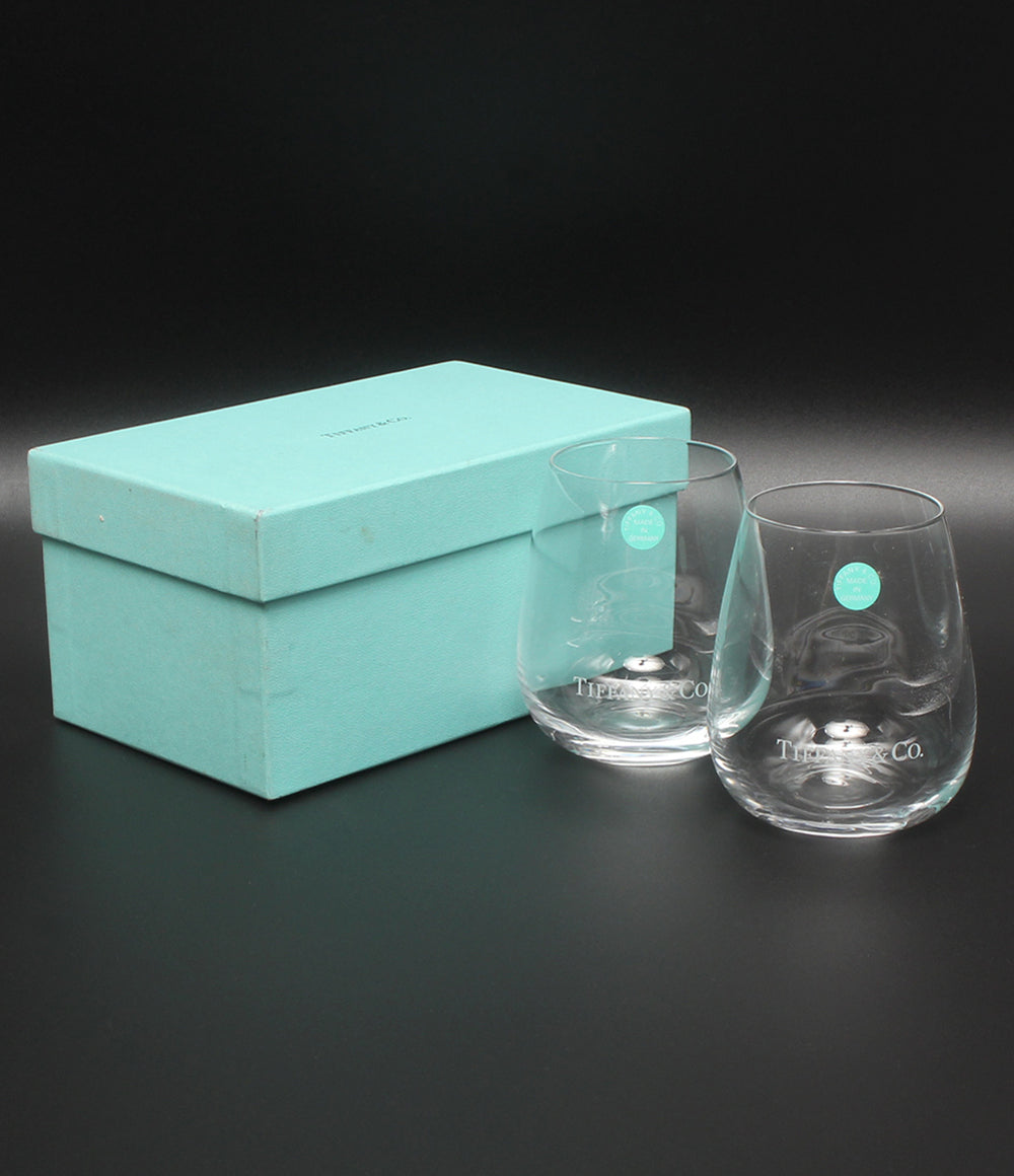 Tiffany & Co. グラス タンブラー 2点セット ペア ティファニー