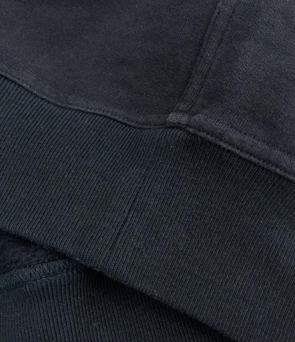 HERMES トレーナー レザーパッチ メンズ SIZE M エルメス