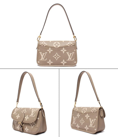 美品 ルイ・ヴィトン 2way ショルダーバッグ 肩掛け 斜め掛け ディアヌ モノグラムアンプラント M46583 レディース LOUIS VUITTON