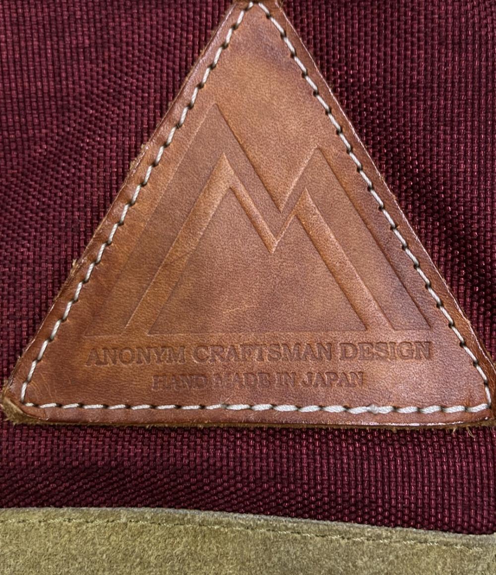 ANONYM CRAFTSMAN DESIGN ショルダーバッグ 斜め掛け メンズ アノニムクラフツマンデザイン