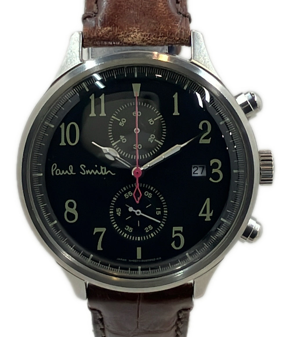 Paul Smith 腕時計 クオーツ ブラック 0511-S060575 メンズ ポール・スミス