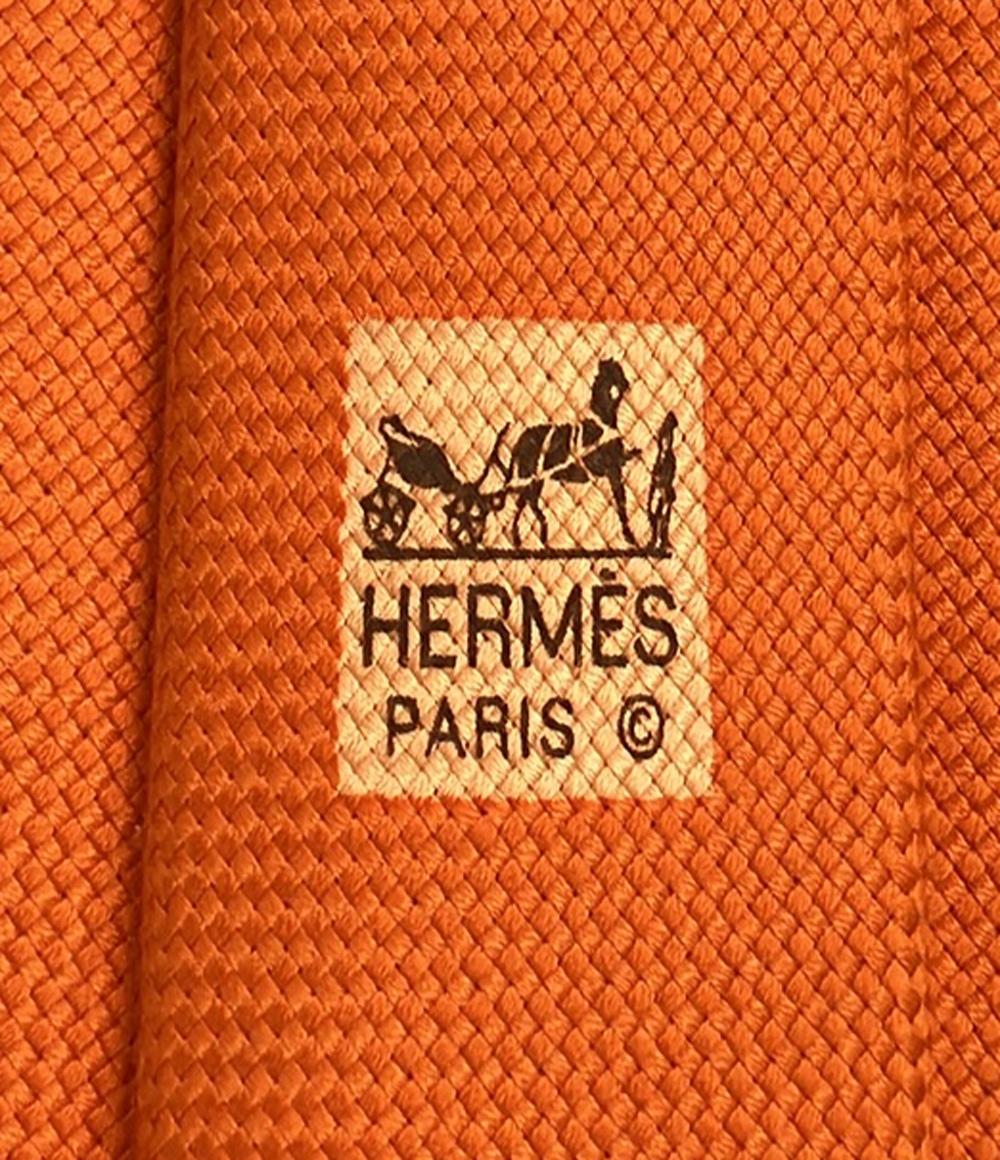 美品 エルメス ネクタイ シルク100% 233623 SA メンズ HERMES