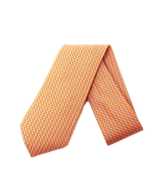HERMES ネクタイ シルク100% メンズ エルメス
