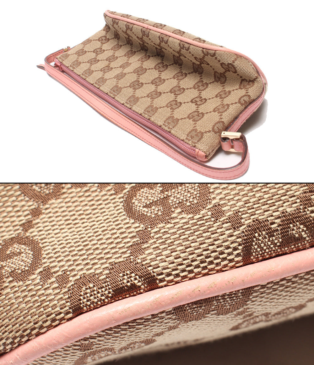 GUCCI アクセサリーポーチ ミニバッグ GGキャンバス 07198 2123