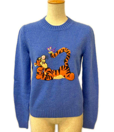 ミュウ ミュウ 長袖ニット ディズニー ティガー レディース SIZE 38 (S) Miu Miu