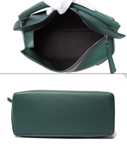 美品 ロエベ ハンドバッグ ショルダーバッグ 肩掛け 斜め掛け クラシックカーフ パズルバッグ ラージ レディース LOEWE