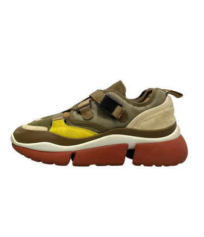 Chloe ローカットスニーカー クロスストラップ 厚底 レディース SIZE 36 (23.5cm) クロエ