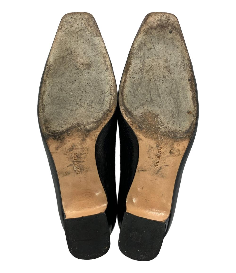 サルヴァトーレフェラガモ スクエアトゥパンプス レディース SIZE 6 (M) Salvatore Ferragamo