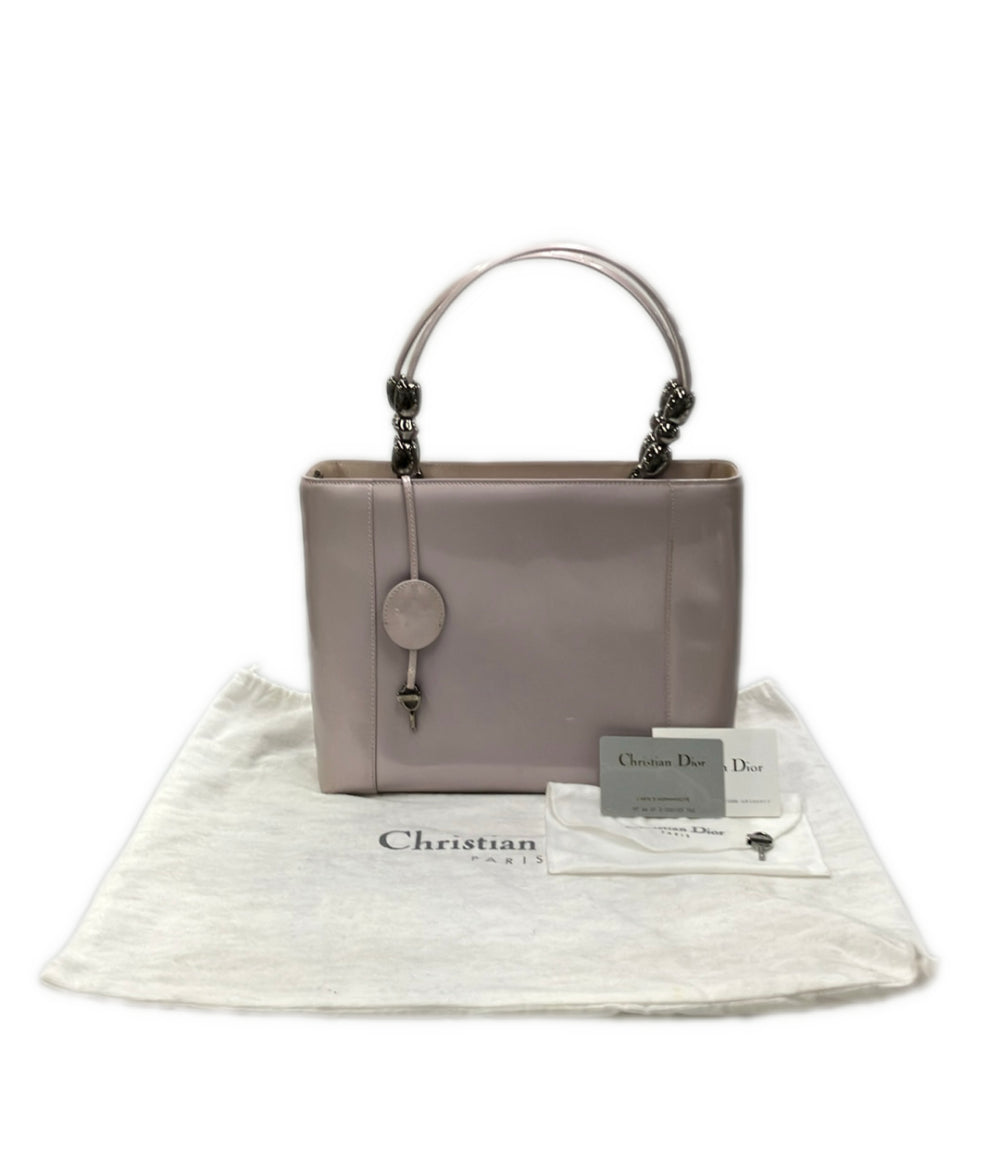 Christian Dior ハンドバッグ ショルダーバッグ 2WAY 肩掛け エナメル マリスパール レディース クリスチャンディオール