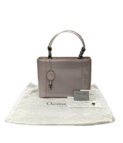 Christian Dior ハンドバッグ ショルダーバッグ 2WAY 肩掛け エナメル マリスパール レディース クリスチャンディオール