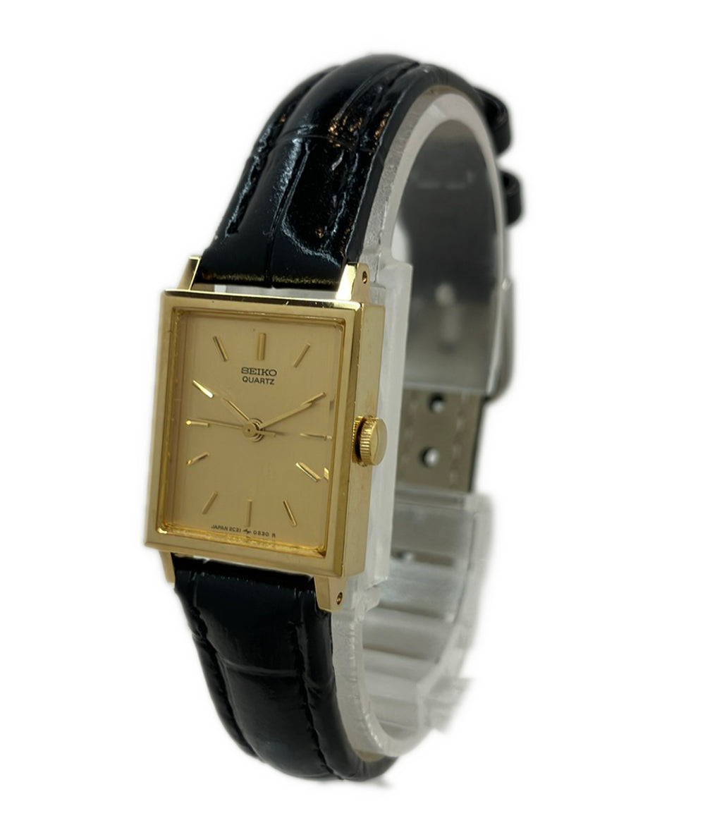 SEIKO 腕時計 クオーツ ゴールド 2021-5190 レディース セイコー