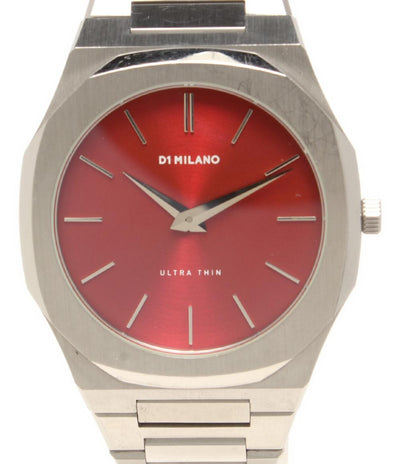 D1 MILANO 腕時計 クオーツ レッド メンズ ディーワンミラノ