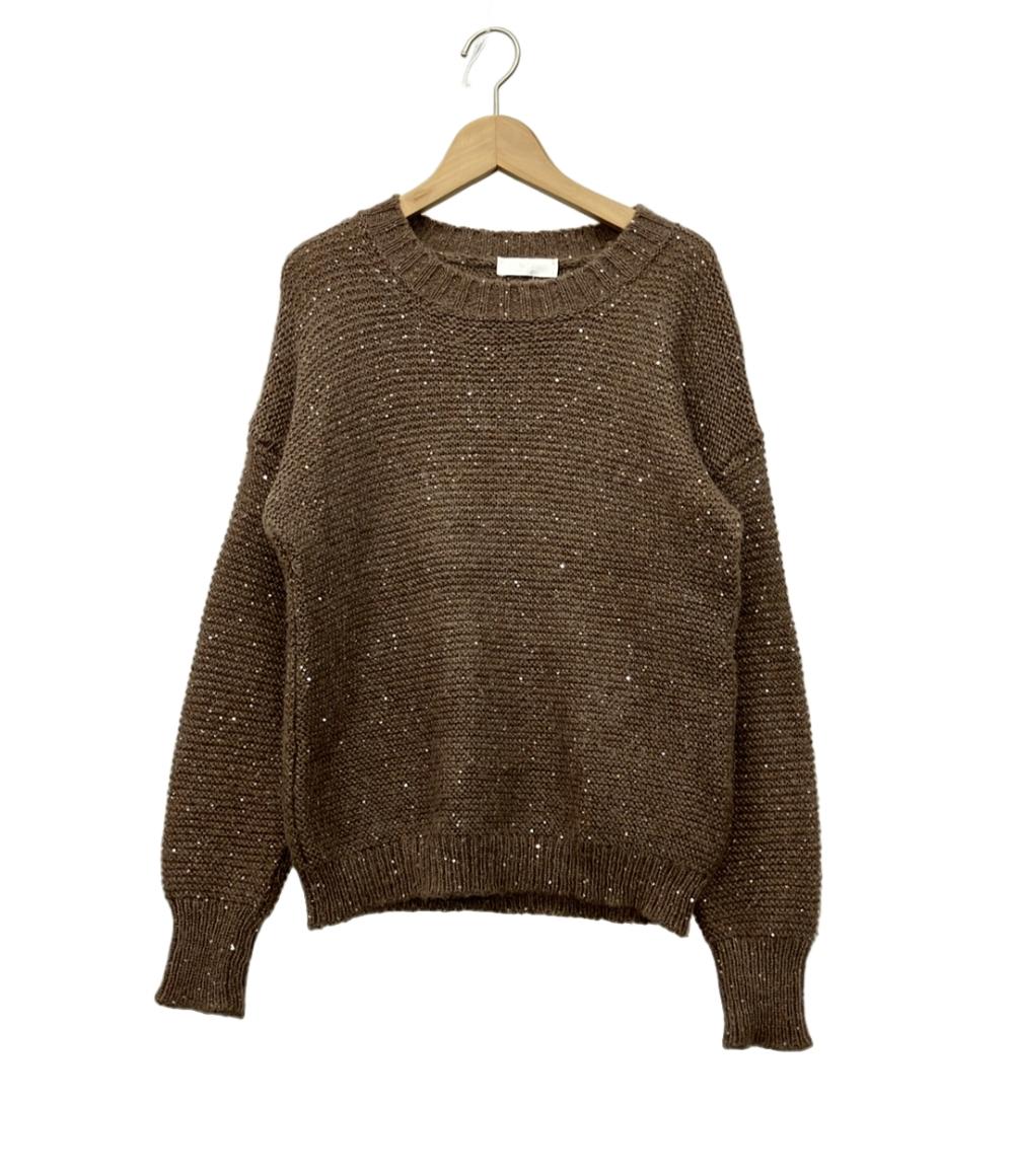 ロッコラーニ 長袖ニット スパンコール レディース SIZE 42 (M) ROCCO RAGNI