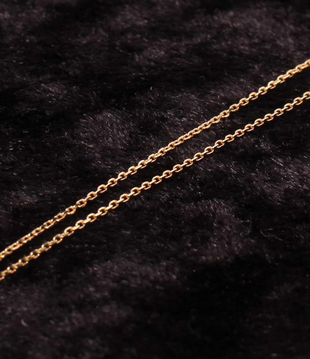 美品 TAKE-UP ネックレス K18 ダイヤ 0.13ct レディース テイクアップ