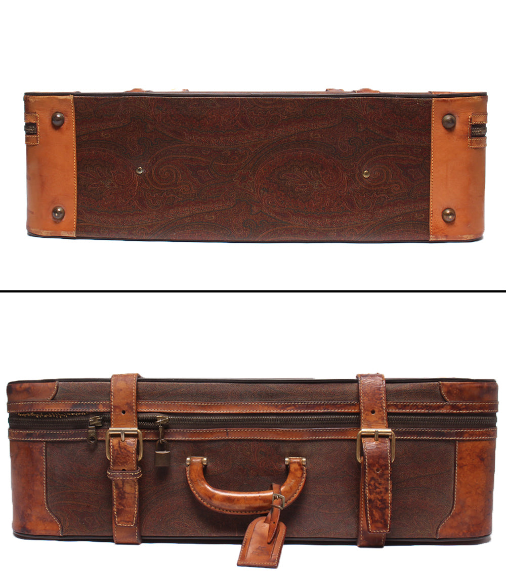 訳あり ETRO トランク スーツケース メンズ エトロ