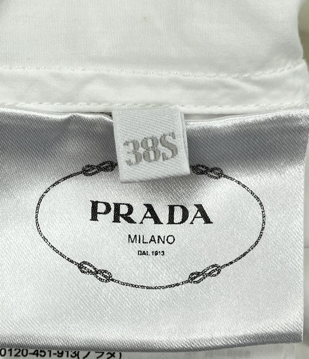 プラダ オフショルダー長袖リボンブラウス レディース SIZE 38S (S) PRADA