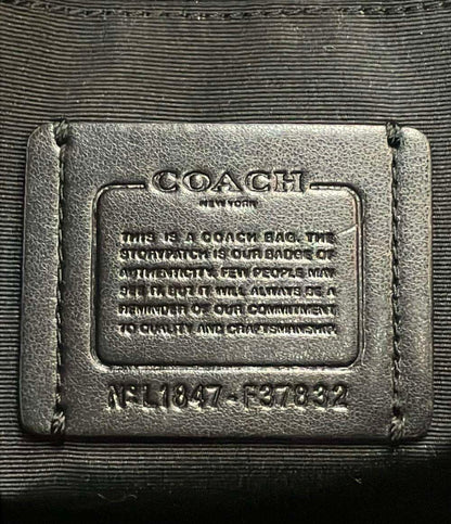 美品 COACH ハンドバッグ ショルダーバッグ 2WAY 斜め掛け クロスグレーンレザー F37832 レディース コーチ