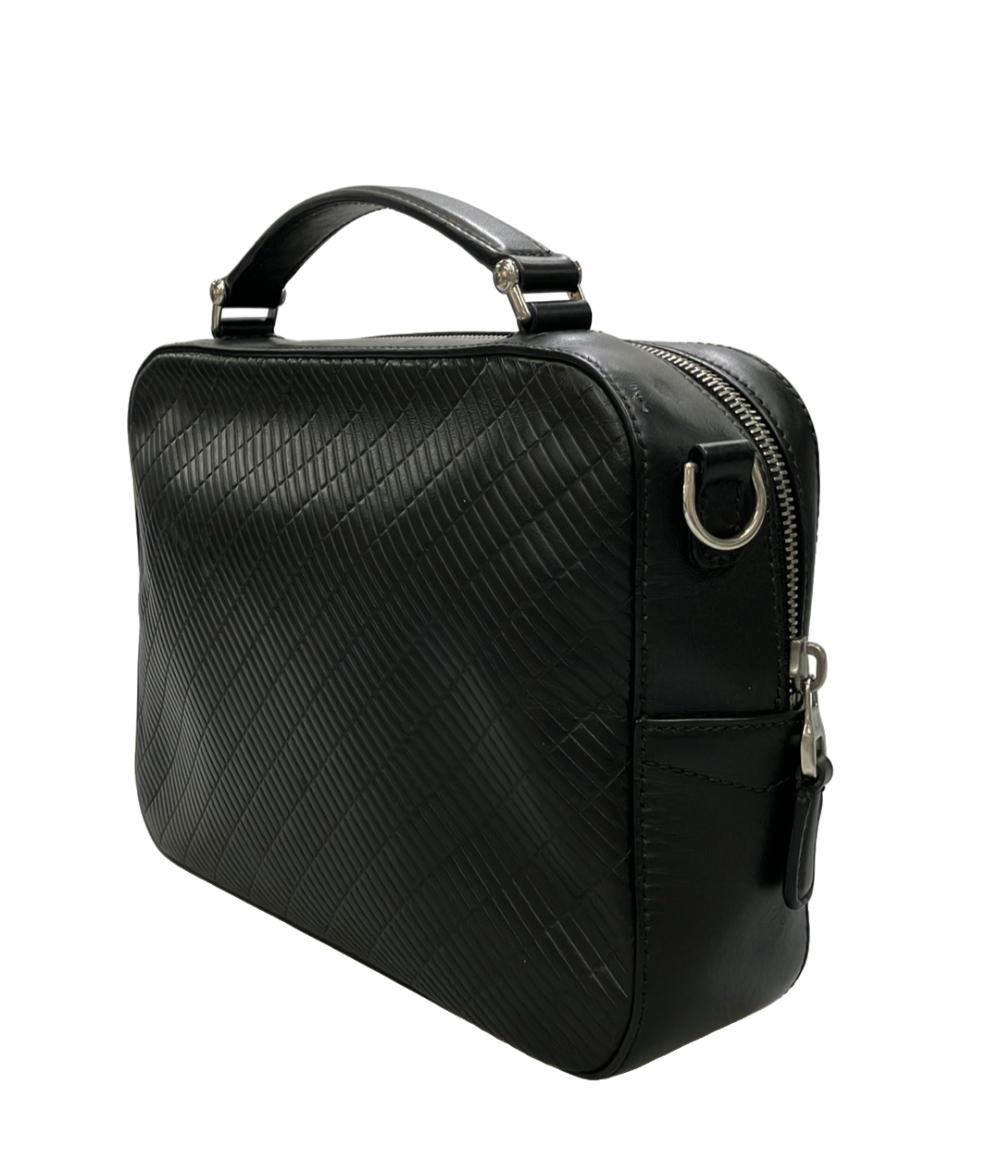 良品 dunhill AVORITIES ガーメントバッグ2way ブラック Dunhill 2way ハンドバッグ ショルダーバッグ 斜め掛け 24R3823PX