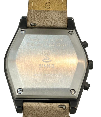 シンイズ 腕時計 クオーツ グレー 72300891 メンズ SINNIS
