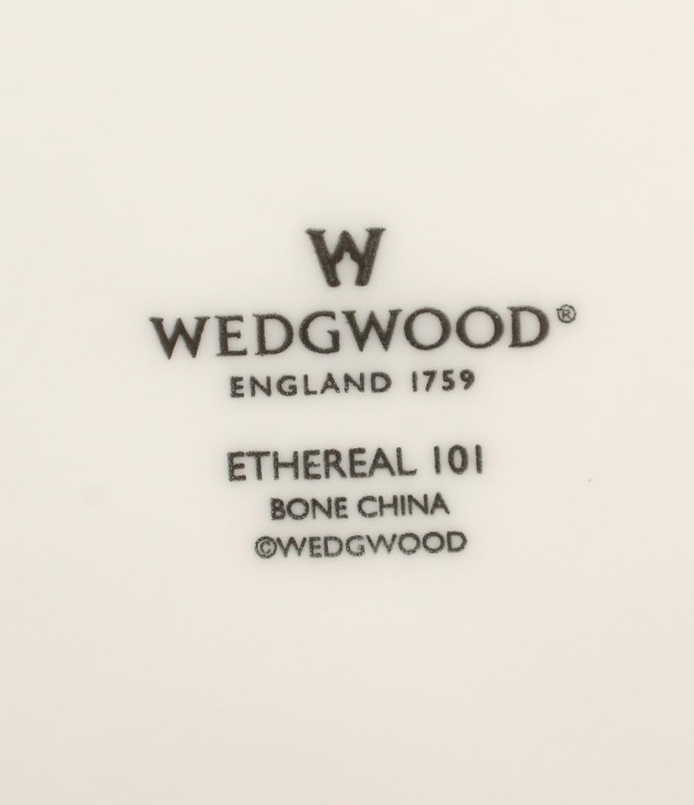 美品 ウェッジウッド スクエアボウル パスタプレート 皿 エスリアル WEDGWOOD