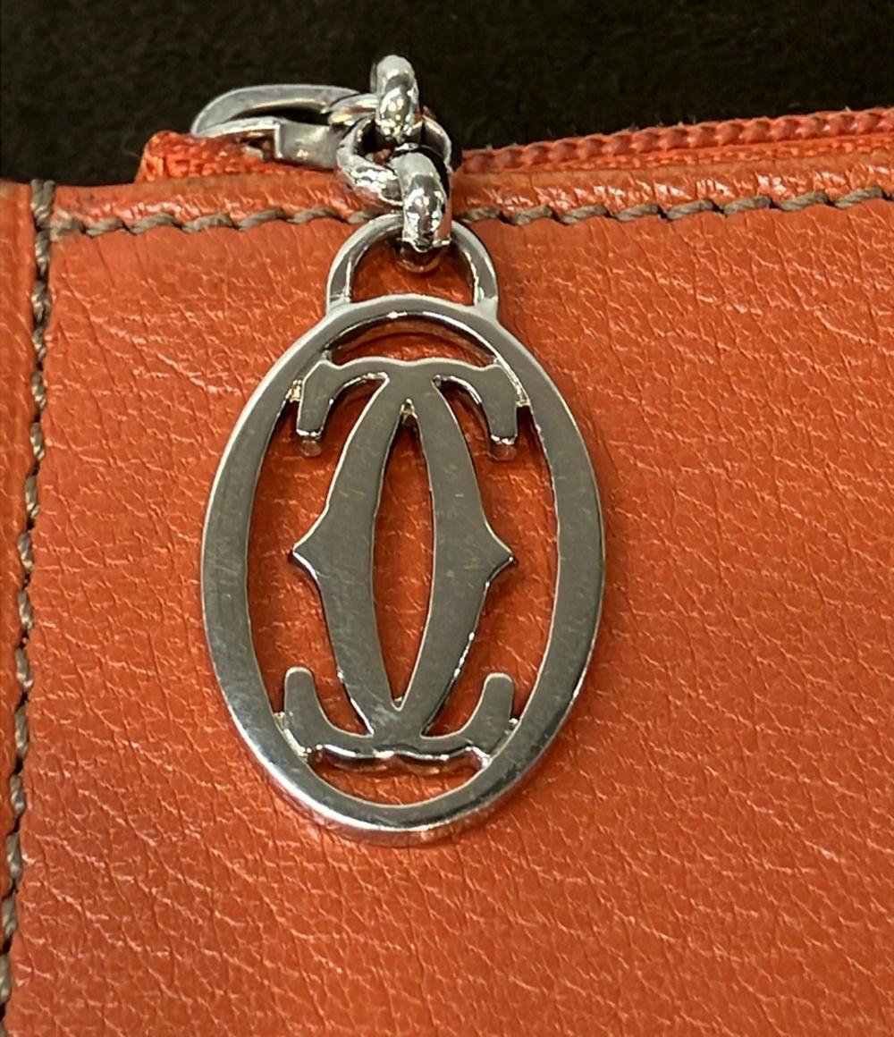 カルティエ 三つ折り長財布 レディース Cartier