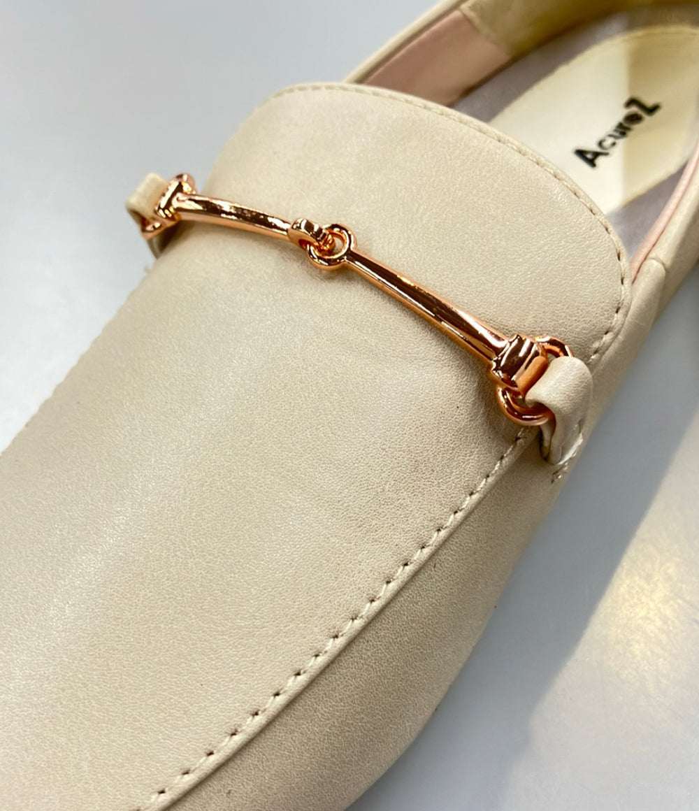 美品 AcureZ ビットローファー レディース SIZE 24.0 アキュアーズ