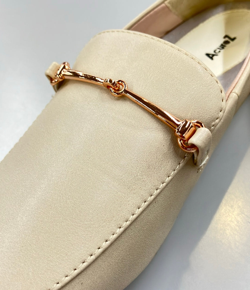 美品 AcureZ ビットローファー レディース SIZE 24.0 アキュアーズ