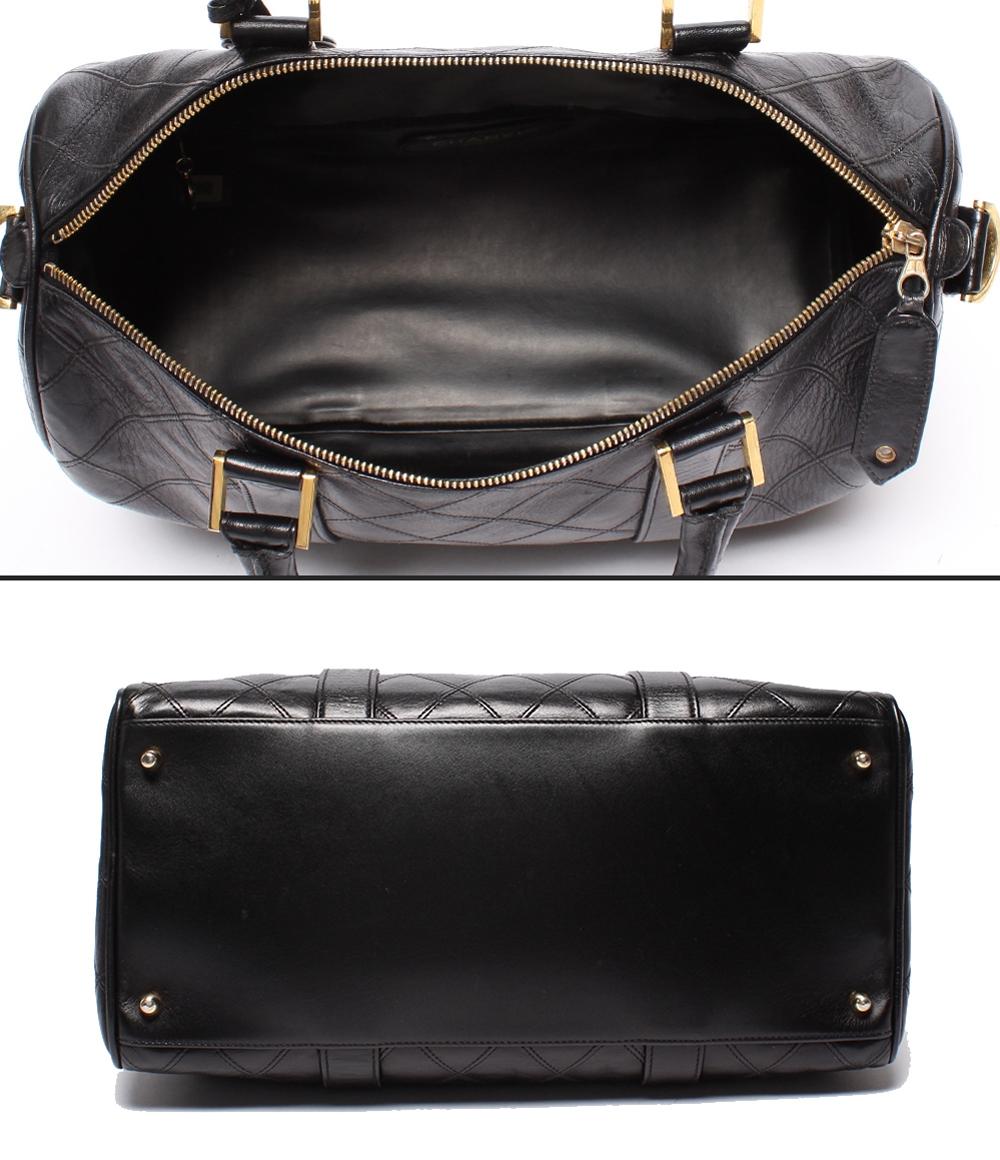 CHANEL 2way ミニボストンバッグ ハンドバッグ ショルダーバッグ 肩掛け ゴールド金具 ビコローレ レディース シャネル