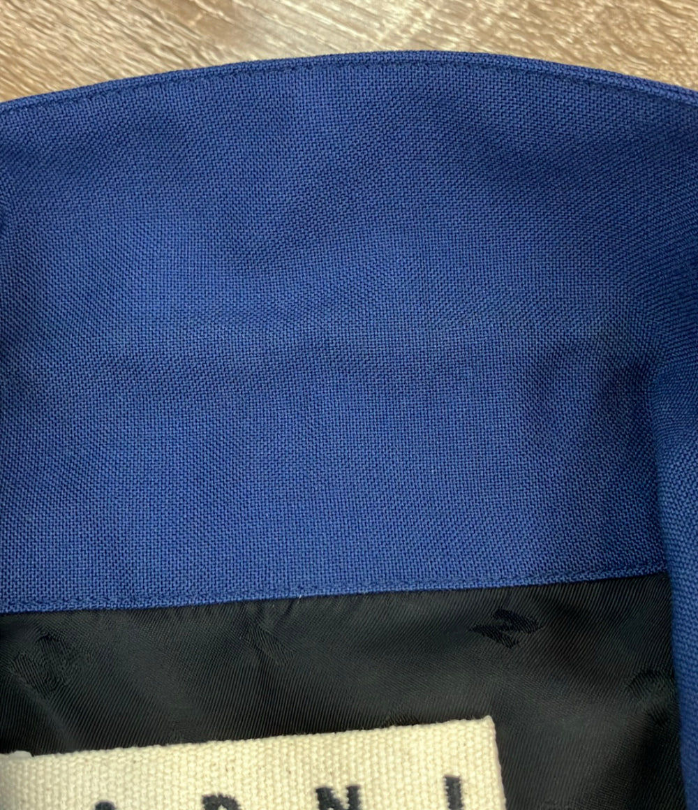 MARNI ウール バイカラーボーロングシャツ CUMU0213QU メンズ SIZE 46 (M) マルニ