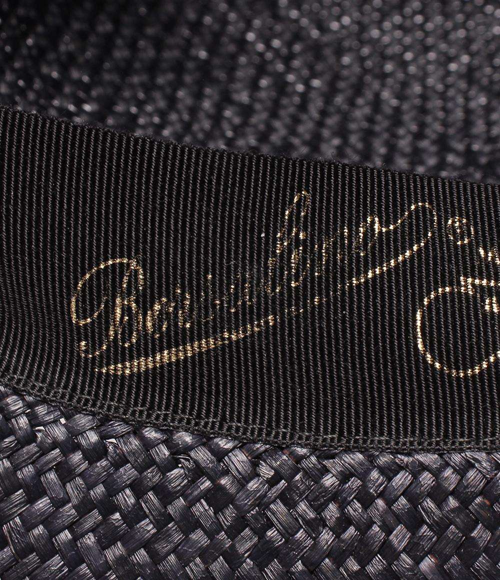 Borsalino ストローハット 麦わら帽子 メンズ レディース SIZE 58 ボルサリーノ