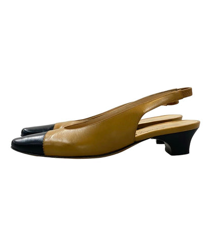 サルヴァトーレフェラガモ スリングバッグパンプス レディース SIZE 5 1/2 C (M) Salvatore Ferragamo