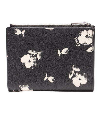 美品 COACH 二つ折り財布 花柄 レディース コーチ
