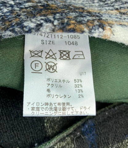 BOB シャツジャケット ボンディング チェック柄 22AW 074721112-1085 メンズ SIZE 1048 (M) ボブ