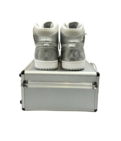 NIKE ハイカットスニーカー AIR JORDAN 1 RETRO HIGH SILVER 396009-001 メンズ SIZE 25.0 (S) ナイキ