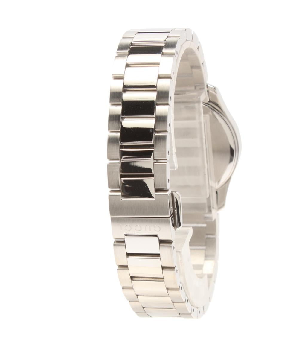 美品 グッチ 腕時計 Gタイムレス クオーツ シルバー YA126595 レディース GUCCI