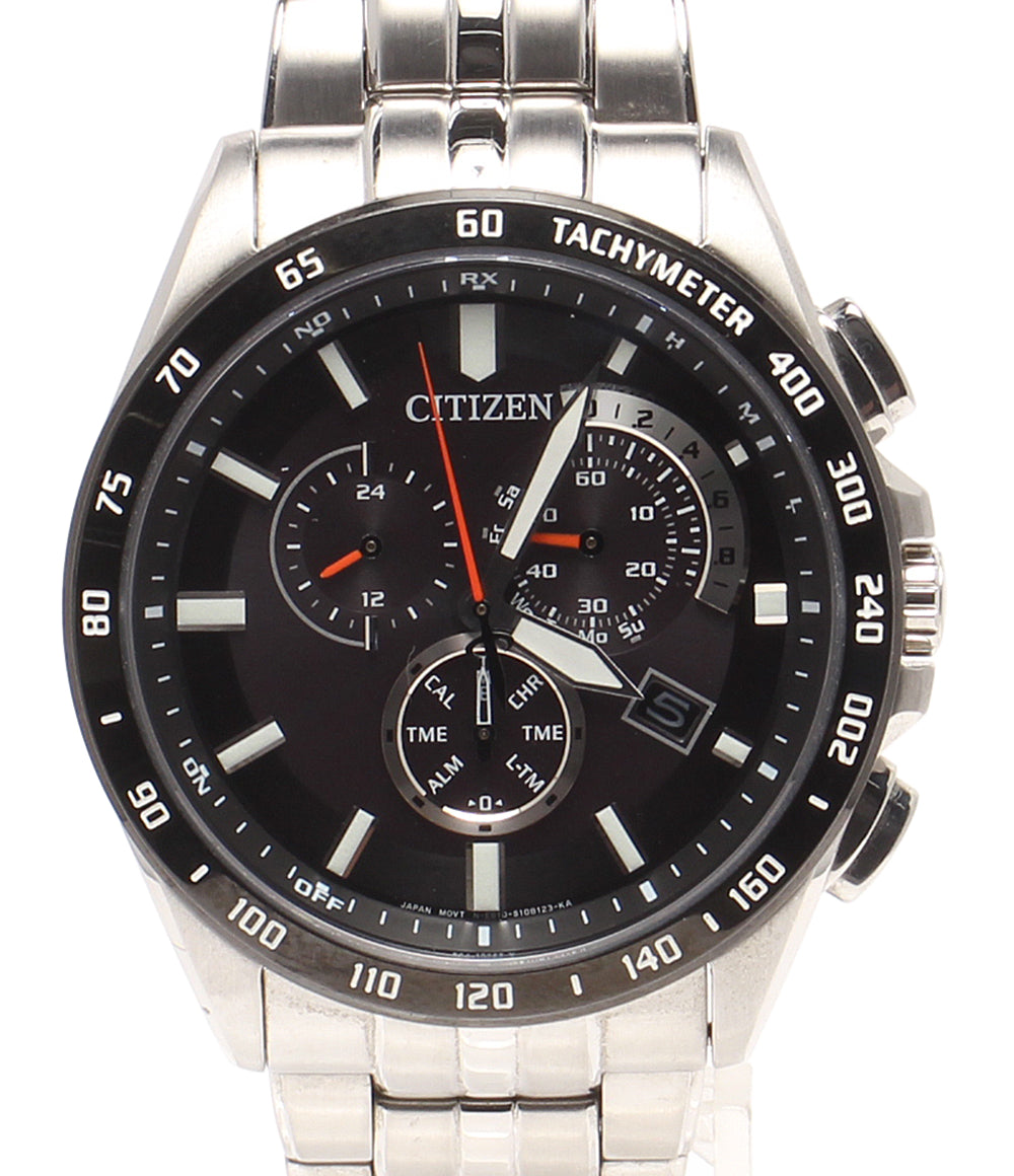 CITIZEN 腕時計 ソーラー ブラック E610-S074339 メンズ シチズン